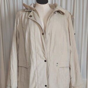 Women's Croft & Barrow Detachable hood winter Winter Coat Jacket